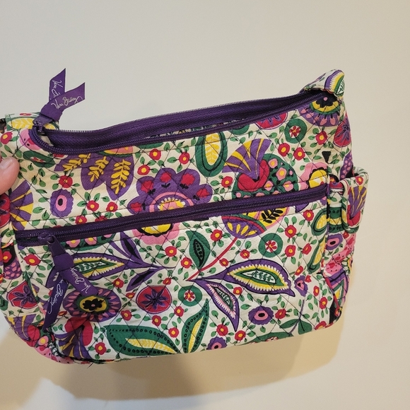 Vera Bradley Floral Multicolor Shoulder Bag - Picture 5 of 6